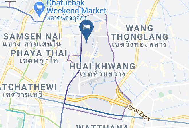 Guyasuka X Suthisarn Map - Bangkok City - Huai Khwang