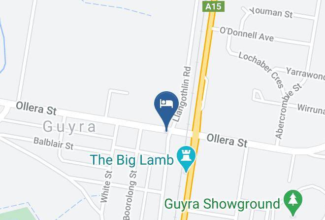 Guyra Hotel Map