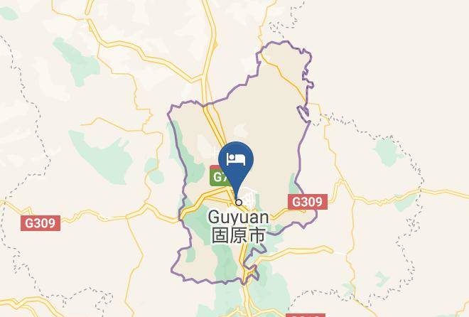 Guyuan - Guyuan Mingzhu Business Hotel Maps