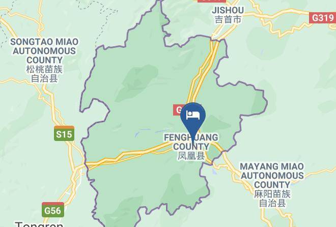 Xiangxi Aut Prefecture - Guyun Hotel Maps