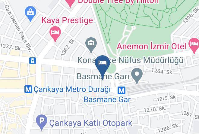 Guzel Izmir Hotel Map