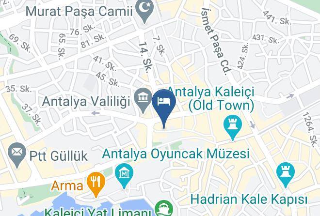 Muratpasa - Presa Di Finica Hotel & Suites Maps