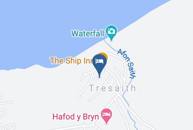Ceredigion - Gwalia Falls Retreat Maps