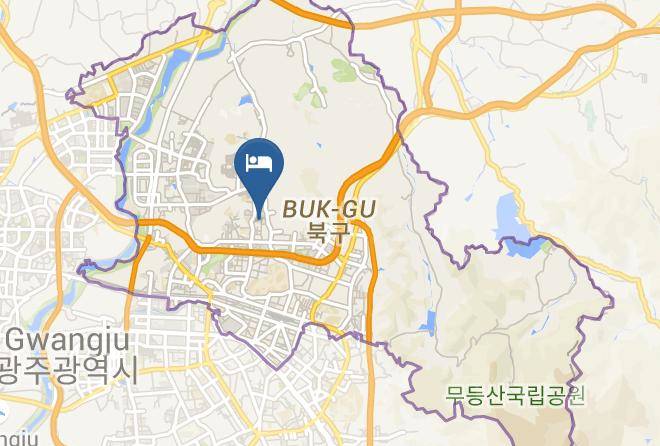 Bukgu - Gwangju Tourist Hotel Maps