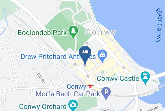 Conwy - Gwynfryn B&b Maps