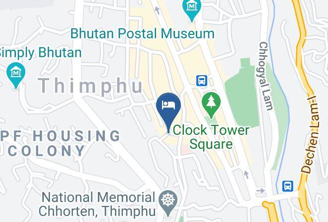 Thimphu - Gyelsa Boutique Inn Maps