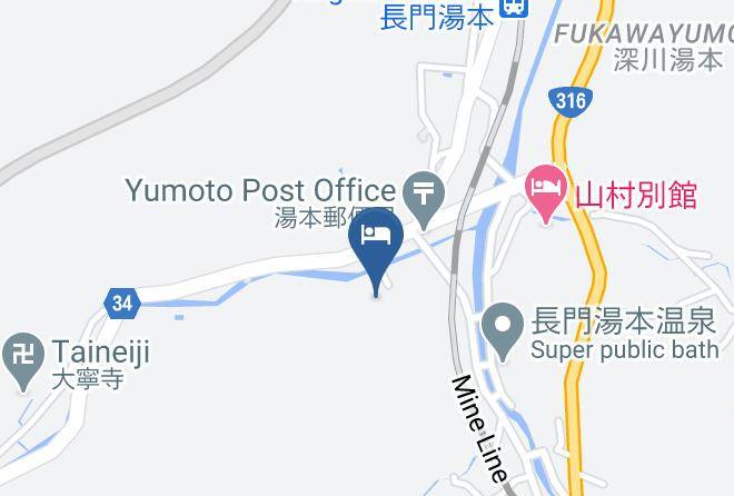 Nagato City - Gyokusenkaku Maps