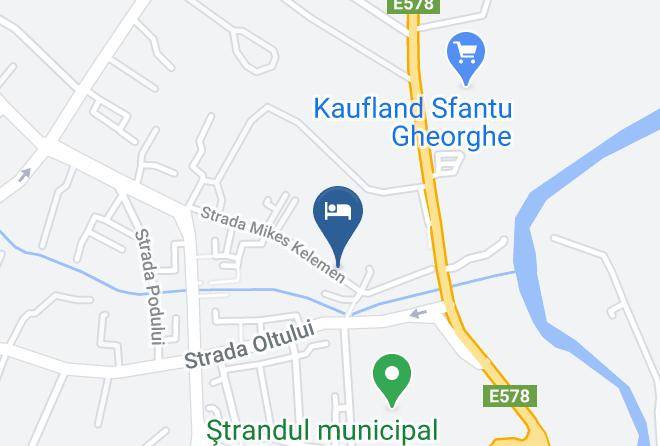 Sfantu Gheorghe - Gyongyver Panzio Pensiunea Gyongyver Maps