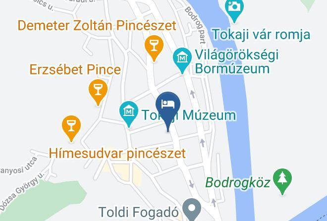 Gyongyvirag Vendeghaz Map