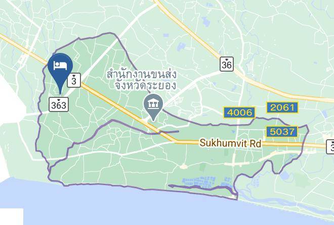 Amphoe Mueang Rayong - Gypso Resort Maps