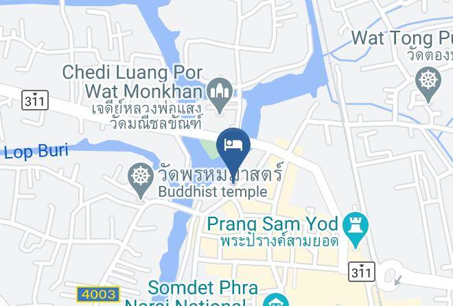 Mueang Lopburi District - Gypsy Hut & Things Maps