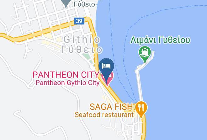 Lakonia - Gythion Hotel Maps