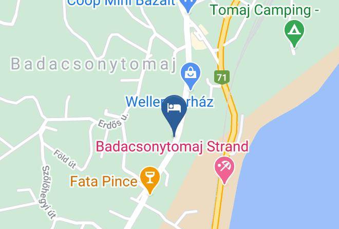Badacsonytomaj - Gyula Florian Vendeghaz Maps