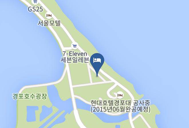 Gangneungsi - Gyungpo Beach Hotel Maps