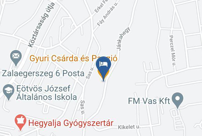 Zalaegerszeg - Gyuri Csarda Es Panzio Maps