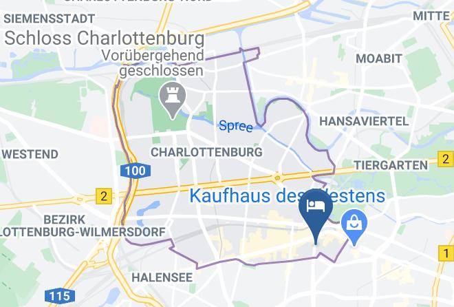 H10 Berlin Ku'damm Map