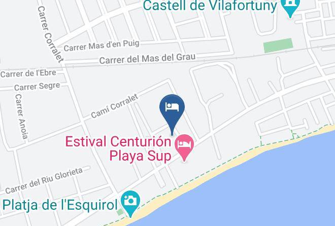 Tarragona - H10 Cambrils Playa Maps