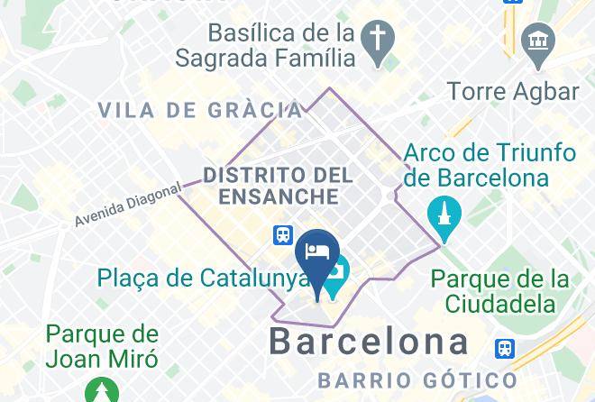 H10 Catalunya Plaza Map