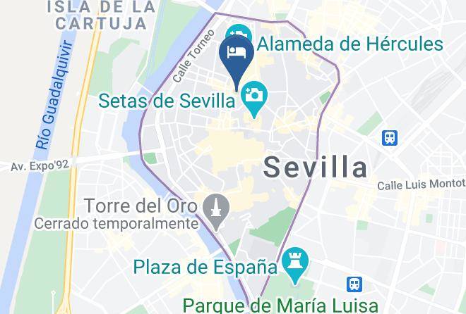 Seville - H10 Corregidor Boutique Hotel Maps