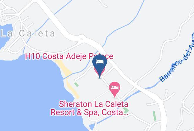 H10 Costa Adeje Palace Map