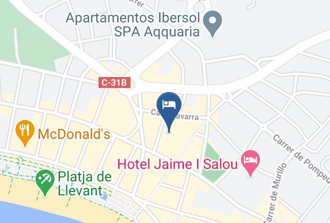 Tarragona - H10 Delfin Maps
