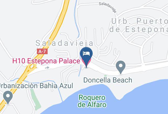 Malaga - H10 Estepona Palace Maps