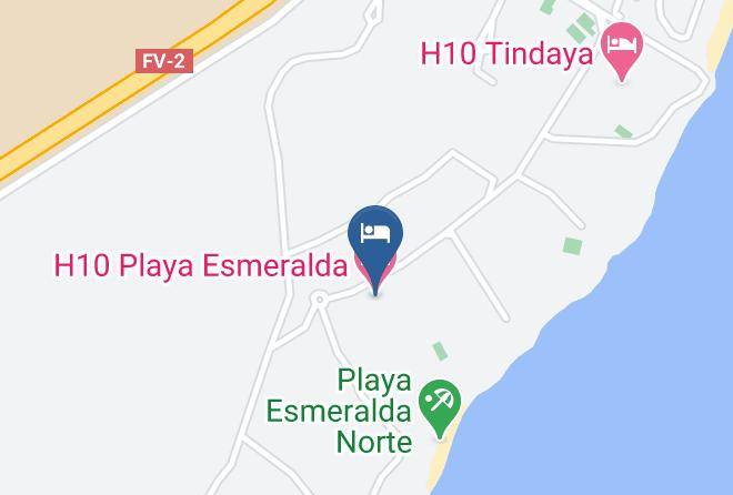 Las Palmas - H10 Playa Esmeralda Maps