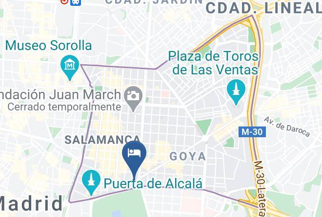 Madrid - H10 Puerta De Alcala Maps