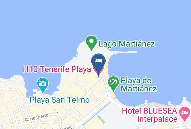 Santa Cruz De Tenerife - H10 Tenerife Playa Maps