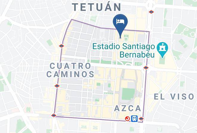 Madrid - H10 Tribeca Maps