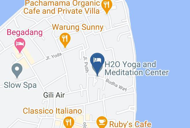 North Lombok Regency - H2o Yoga And Meditation Center Maps