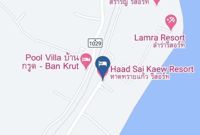 Amphoe Bang Saphan - Haad Sai Kaew Resort Maps