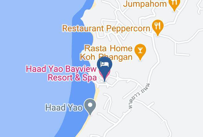 Amphoe Ko Pha Ngan - Haad Yao Bayview Resort & Spa Maps