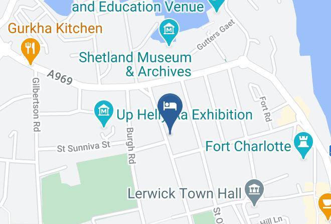 Shetland Islands - Haakon View Maps