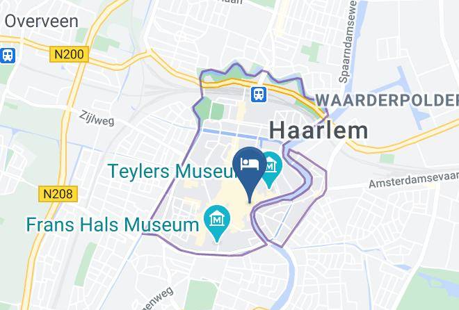 Haarlem - Haarlem Hotel Suites Maps