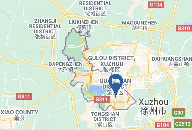 Xuzhou - Haban Hotel Maps