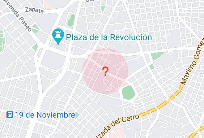 Cerro - Habana Nilda Backpackers Maps