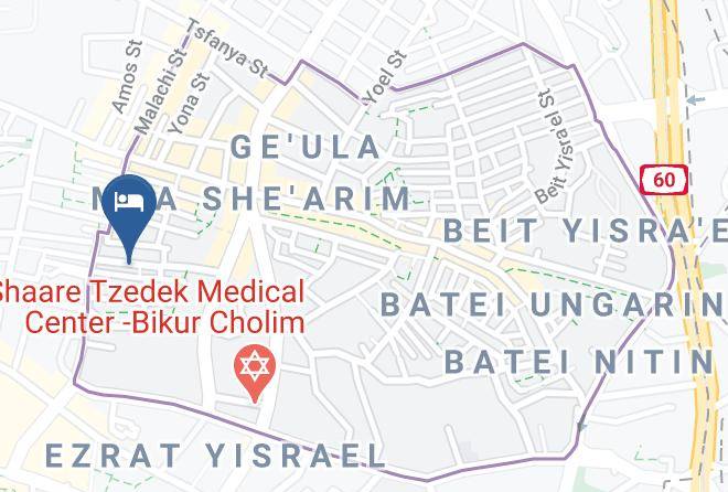 Jerusalem - Habayit Bgeula Maps