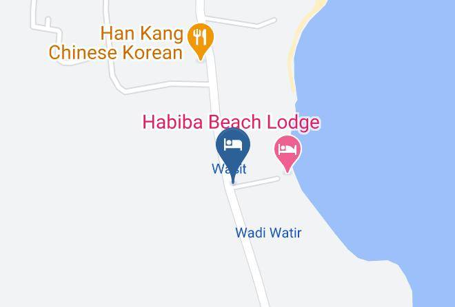 Nuweiba - Habiba Beach Maps