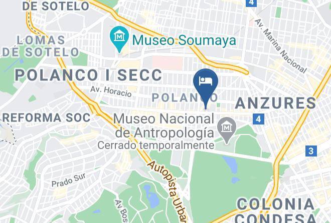 Miguel Hidalgo - Habita Hotel Maps