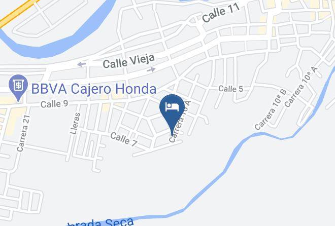 Honda - Habitacion En Honda Maps