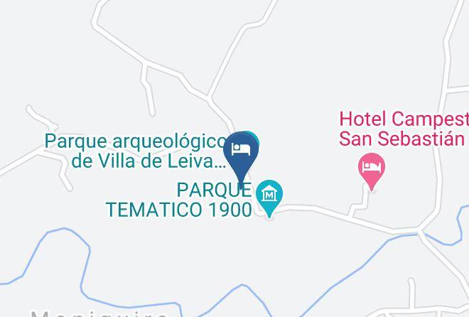 Villa De Leyva - Habitacion En Territorio Ancestral Maps
