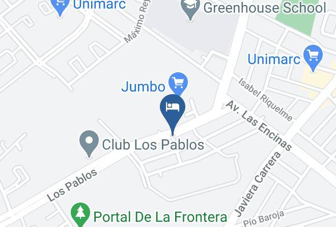 Cautin Province - Habitacion Los Pablos Maps