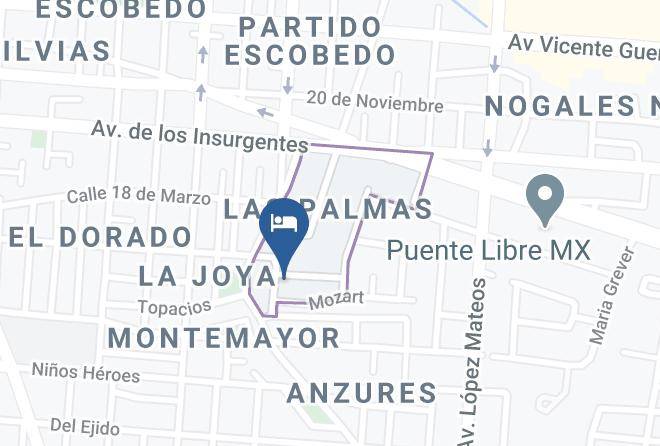 Juarez - Habitacion Privada A15 Mins De Consulado Maps