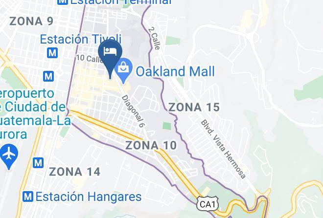 Guatemala - Habitacion Privada Oakland Maps