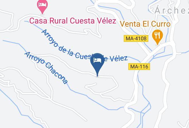 Malaga - Habitacion Rural Tetuan Maps