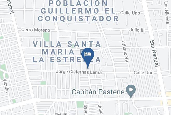 Santiago - Habitacion Santa Maria De La Estrella Maps