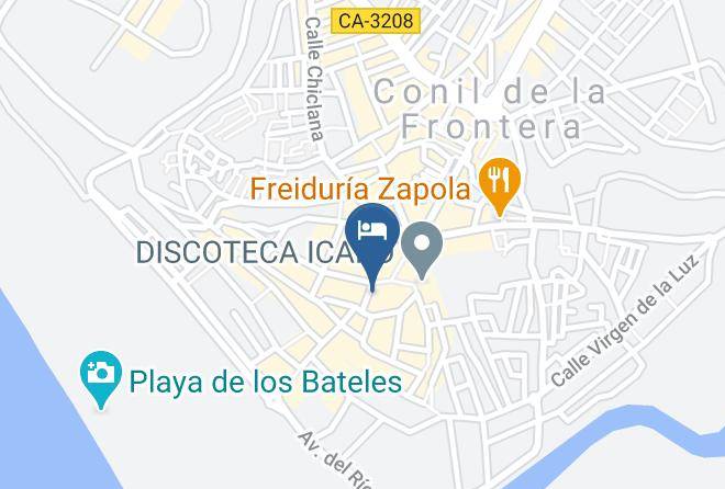 Cadiz - Habitacion Velarde Maps