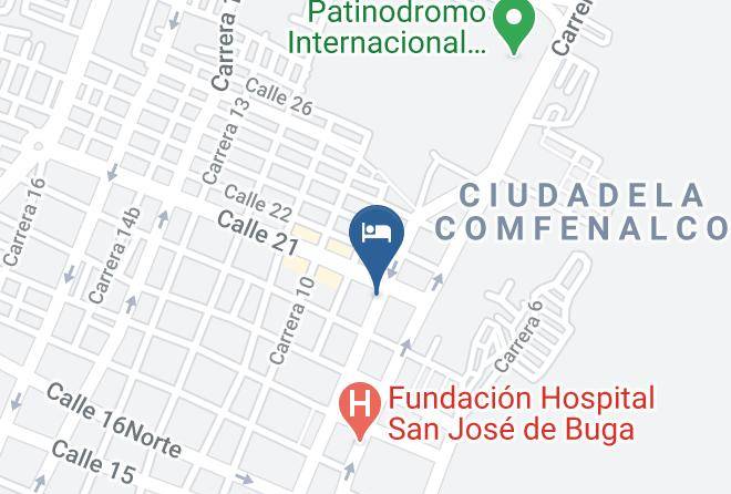 Buga - Habitaciones Amobladas Maps