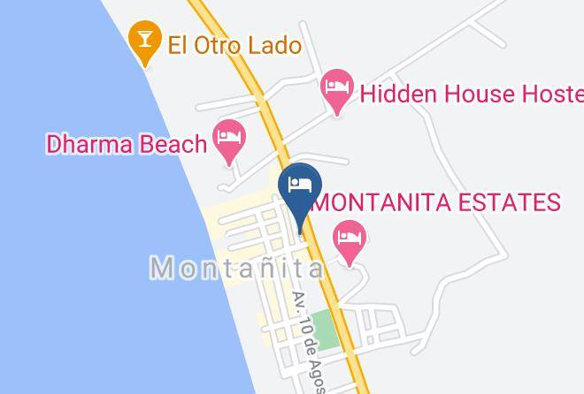 Manglaralto - Habitaciones Diegomar Maps